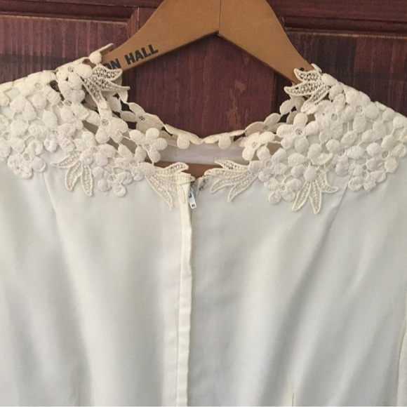 Vintage handmade wedding dress 1960s - Picture 10 of 13
